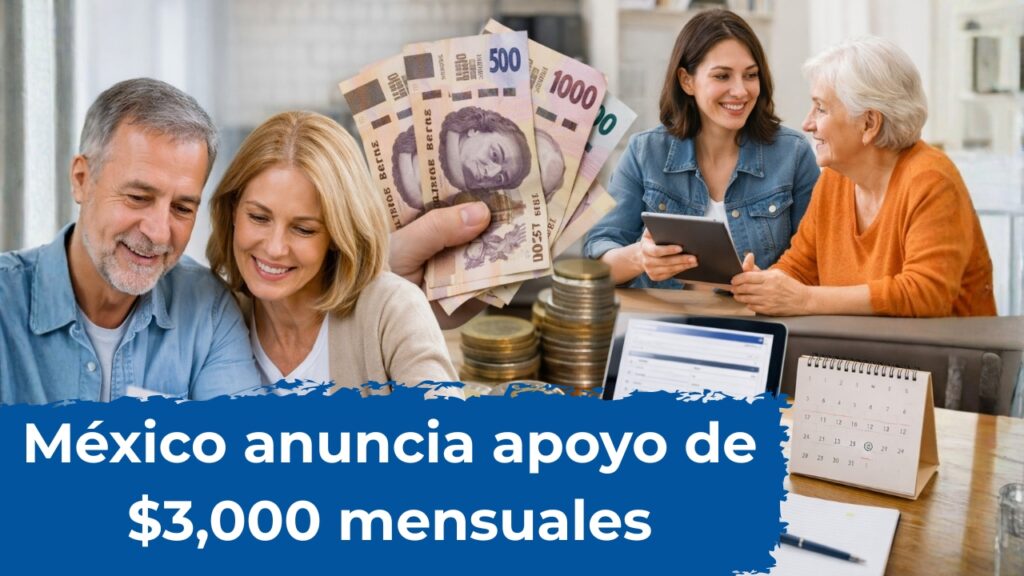 México anuncia apoyo de $3,000 mensuales: Fechas de pago y requisitos para adultos mayores en febrero